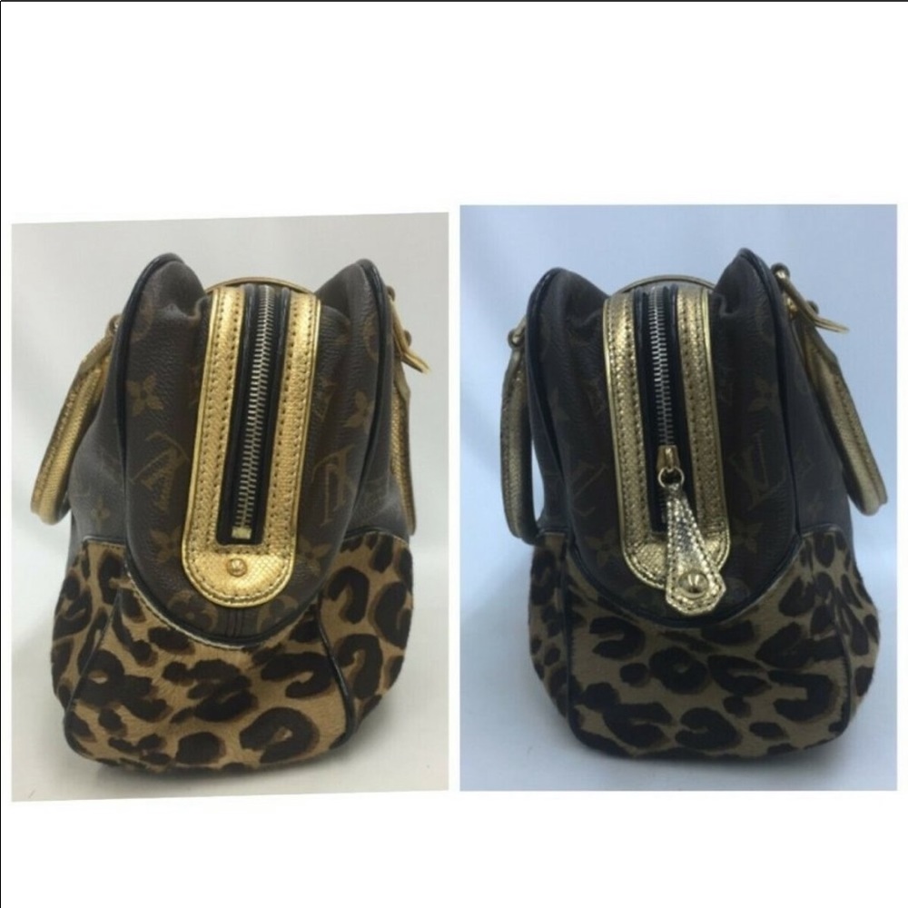 Louis Vuitton Adele leopard Steven spruce bag., very rare, limited edition - Picture 5 of 11